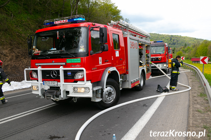 Nowa Wieś.Poważny wypadek na DK19