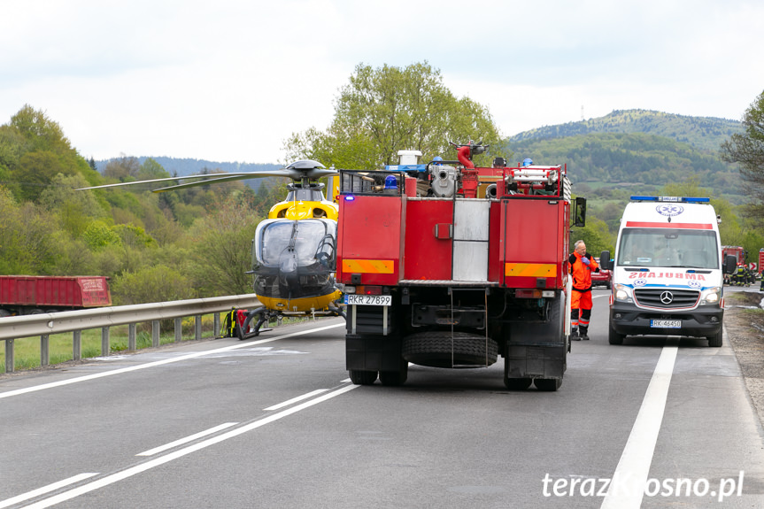 Nowa Wieś.Poważny wypadek na DK19