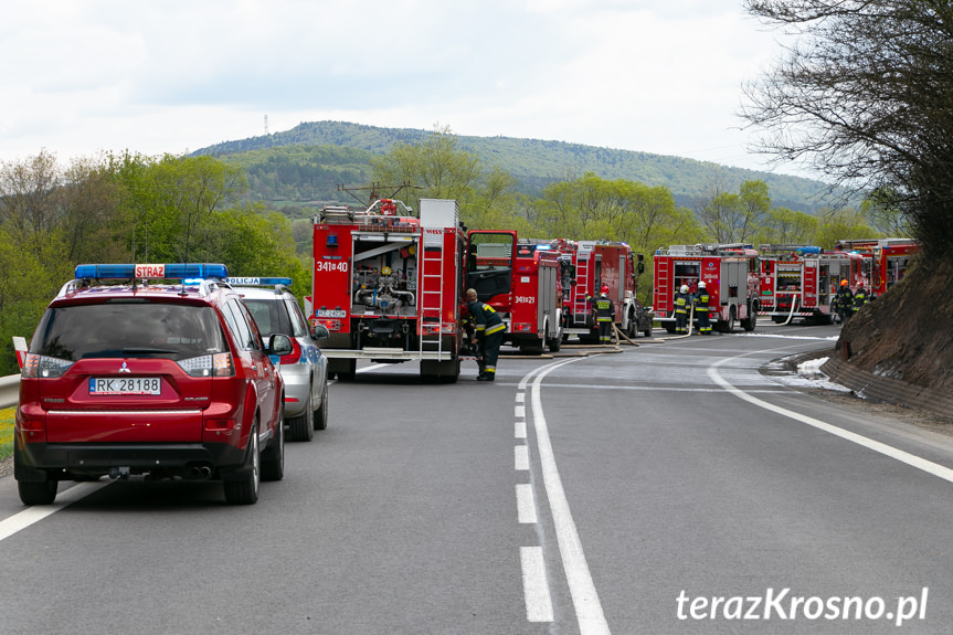 Nowa Wieś.Poważny wypadek na DK19