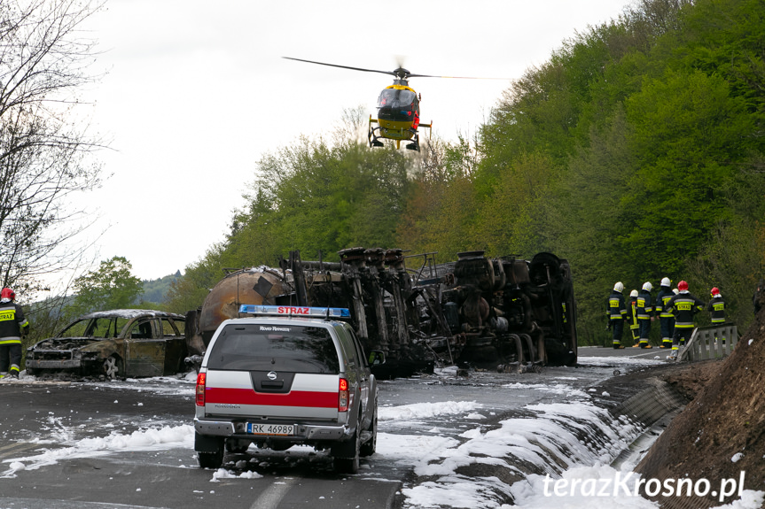 Nowa Wieś.Poważny wypadek na DK19