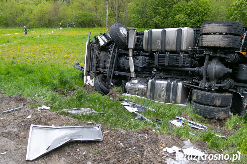 Nowa Wieś.Poważny wypadek na DK19