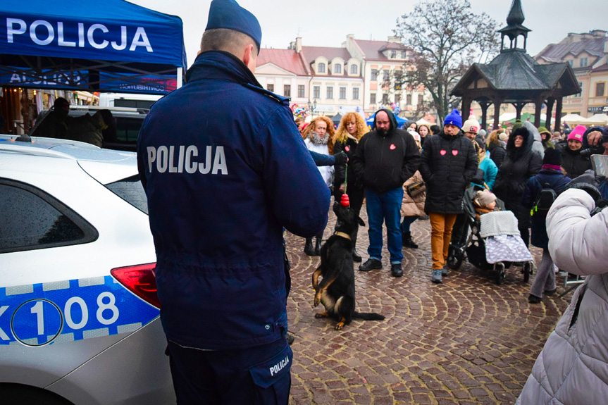 Podkarpaccy policjanci grali z WOŚP