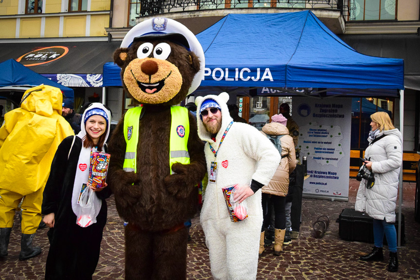 Podkarpaccy policjanci grali z WOŚP