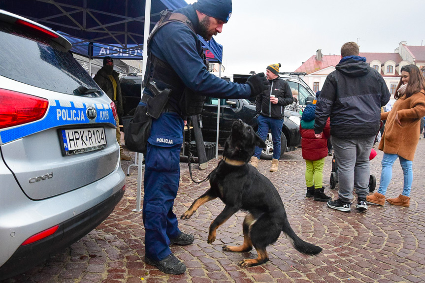 Podkarpaccy policjanci grali z WOŚP