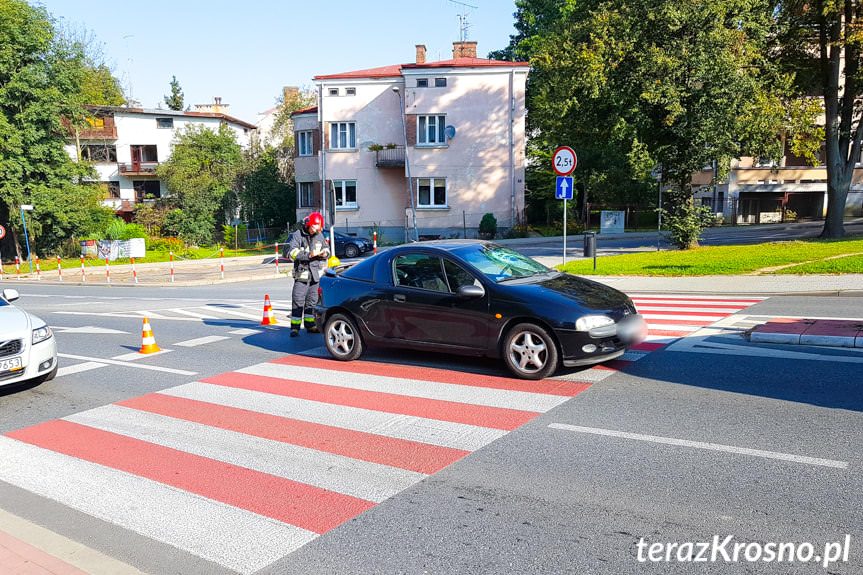 Potracenie na przejściu dla pieszych