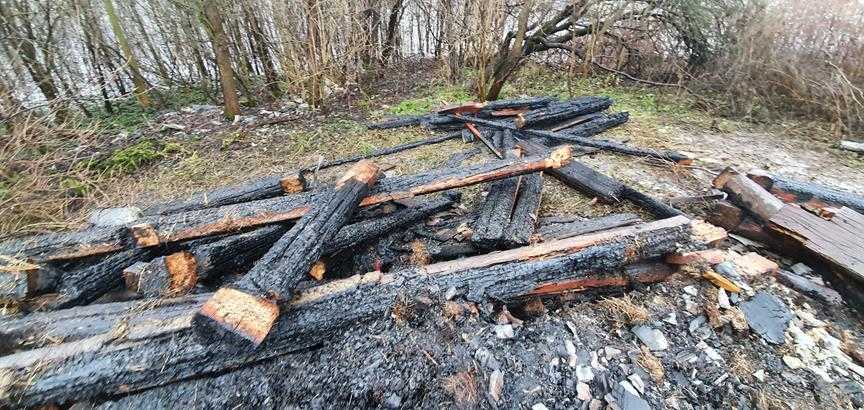 Poważny pożar opuszczonego budynku 