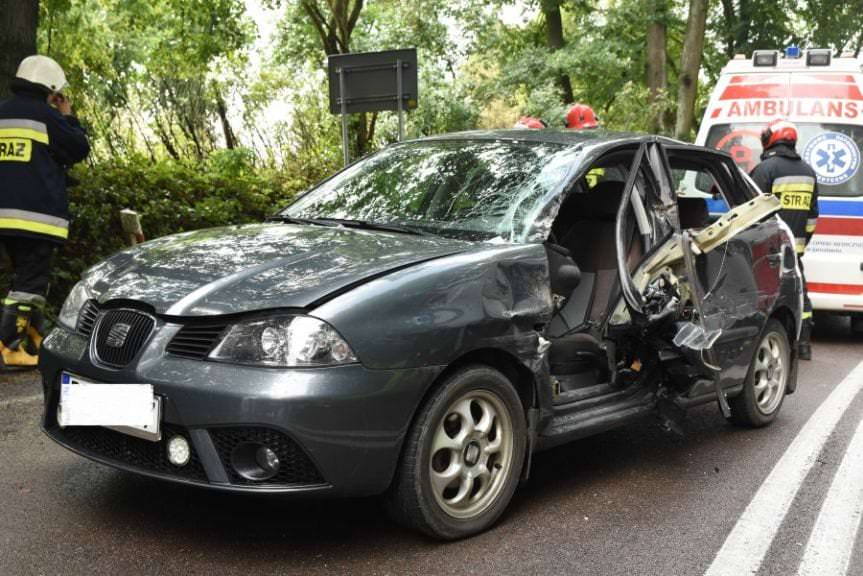 Poważny wypadek drogowy w miejscowości Babice