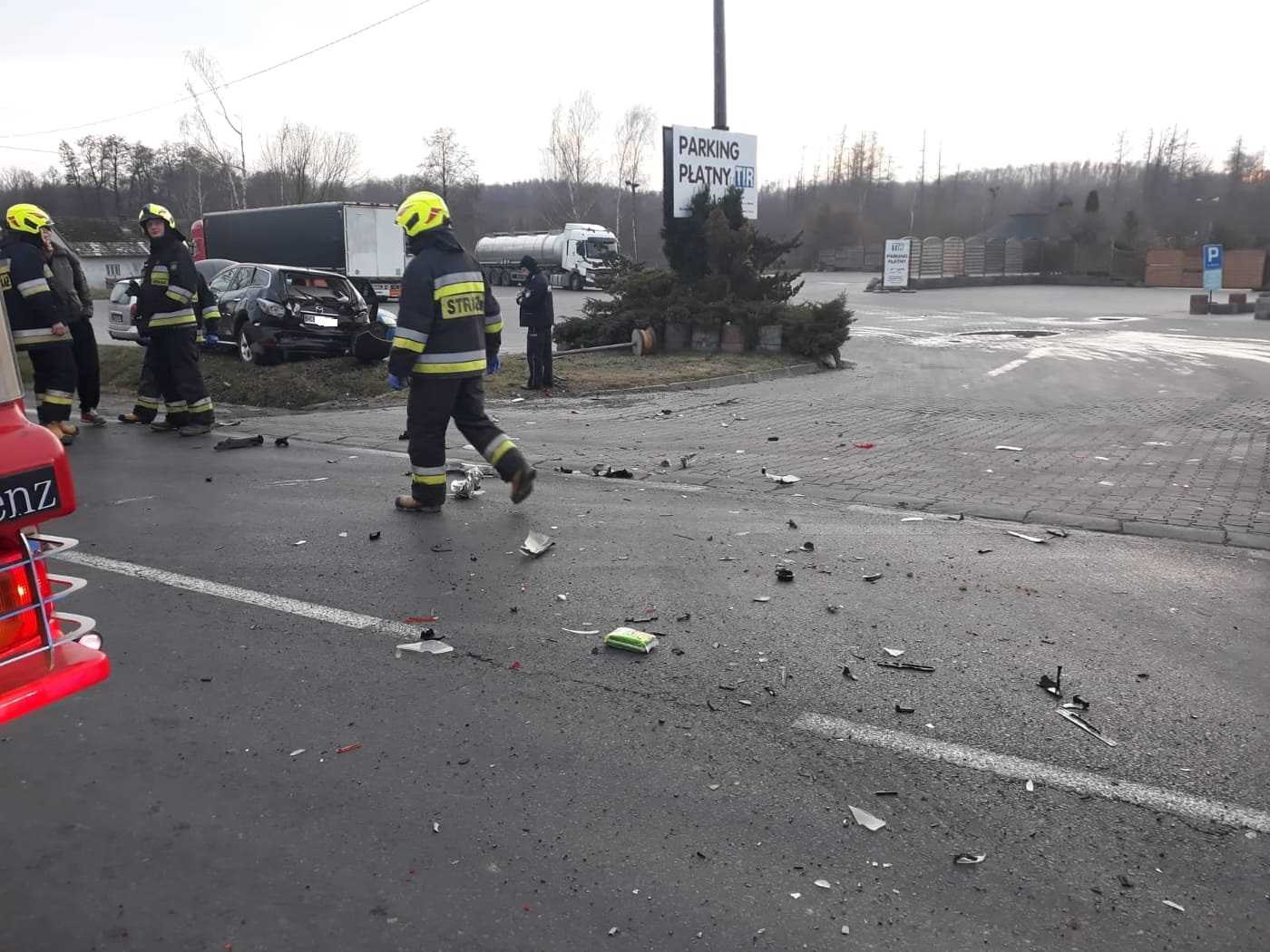 Poważny wypadek w Pilznie