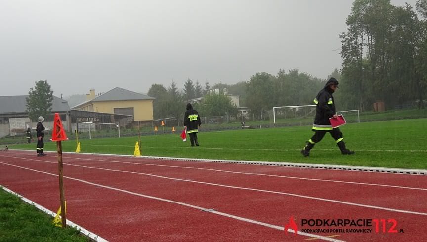 Powiatowe Zawody Sportowo-Pożarnicze w Pruchniku