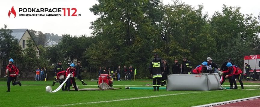 Powiatowe Zawody Sportowo-Pożarnicze w Pruchniku