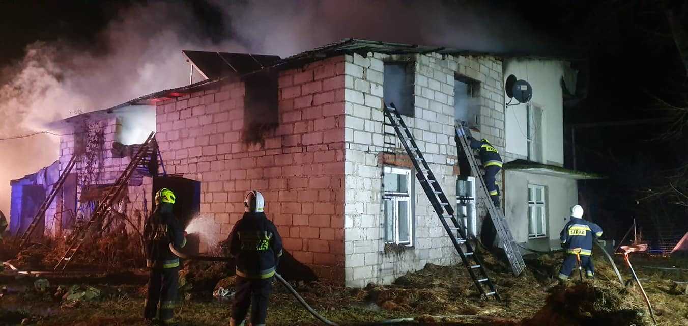 Pożar Budynku mieszkalnego