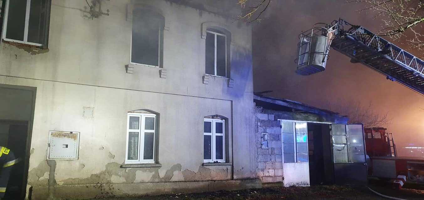 Pożar Budynku mieszkalnego