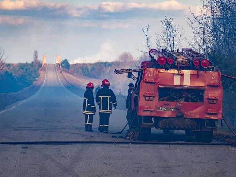 Pożar w Czarnobylu objął już powierzchnię 3500 hektarów - co czyni go największym od czasu katastrofy w 1986 roku