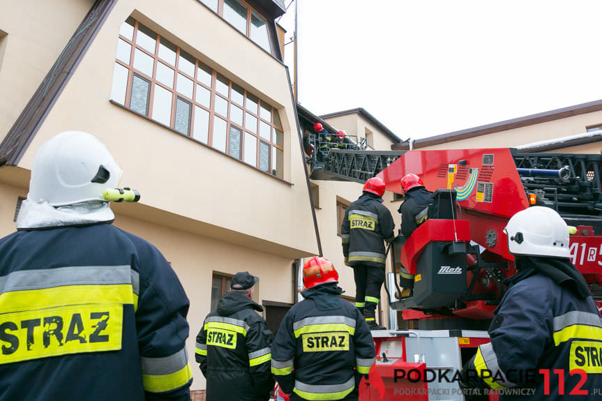 Pożar w Domu Księży Seniorów w Korczynie