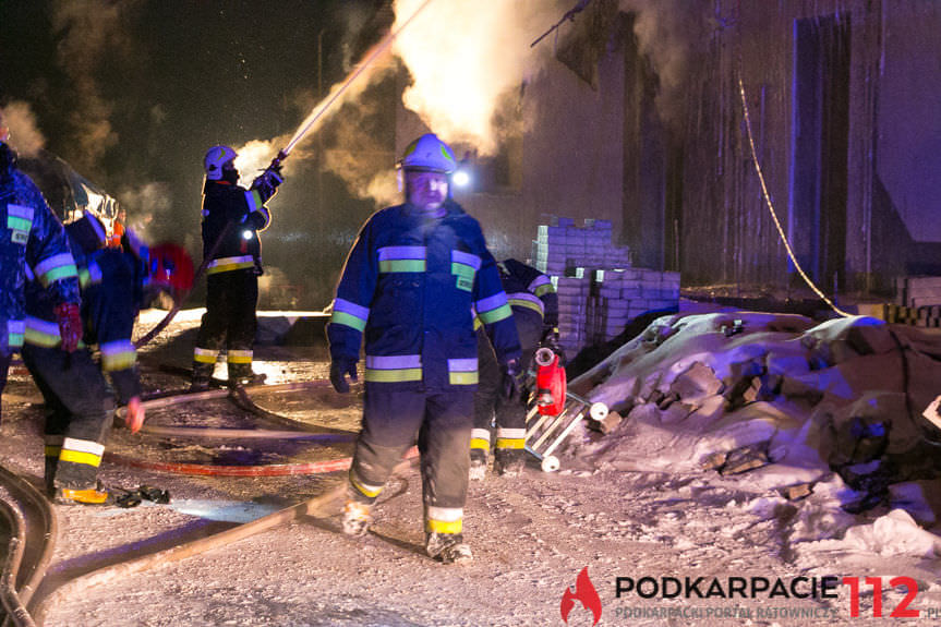 Pożar w Odrzykoniu