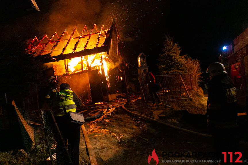 Pożar w Posadzie Górnej