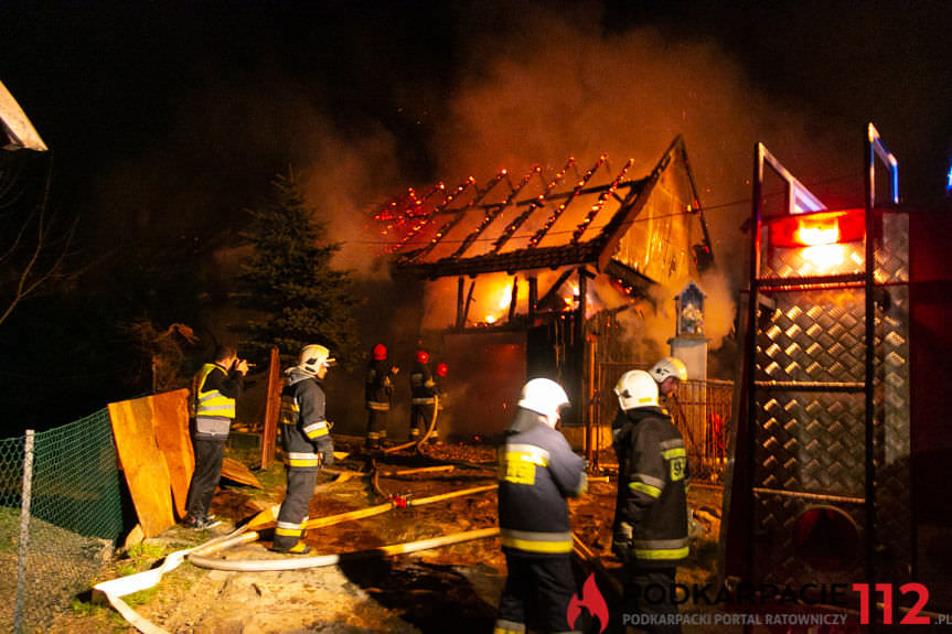 Pożar w Posadzie Górnej