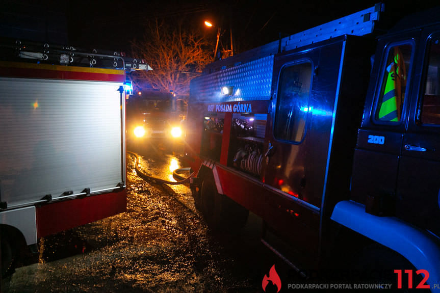 Pożar w Posadzie Górnej