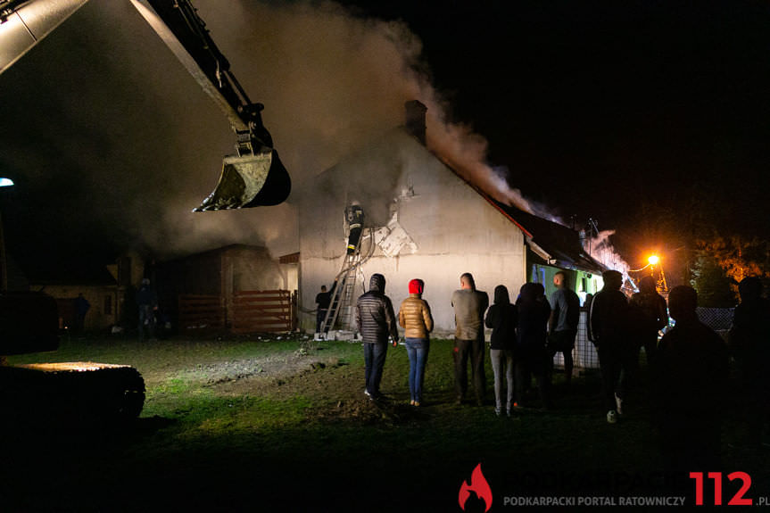 Pożar w Posadzie Górnej