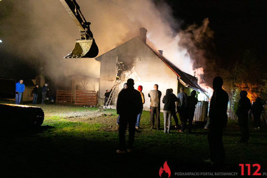 Pożar w Posadzie Górnej