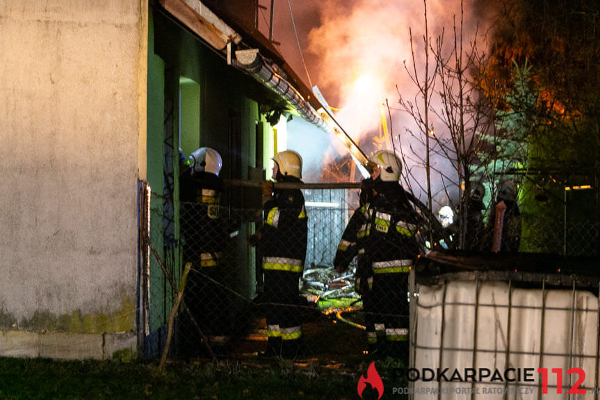 Pożar w Posadzie Górnej