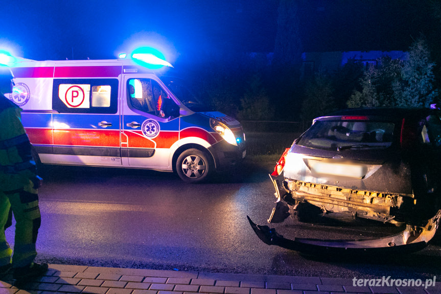 Rogi. Zderzenie forda i audi