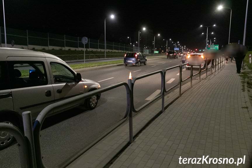 Śmiertelne potrącenie mężczyzny na przejściu dla pieszych w Krośnie