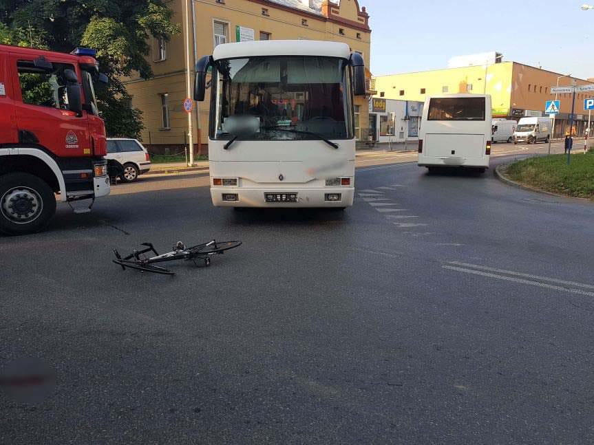 Śmiertelne potrącenie rowerzysty w Krośnie