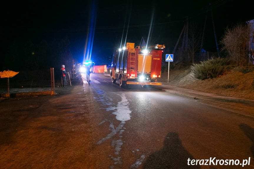 Śmiertelny wypadek w Krościenku Wyżnym