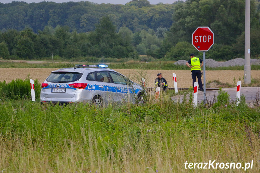 Szebnie. Tragiczny wypadek na przejeździe kolejowym