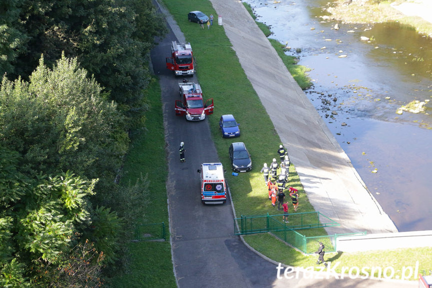 Tragedia na zaporze w Sieniawie