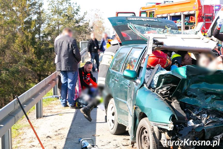 Tragiczny wypadek drogowy na obwodnicy Krosna