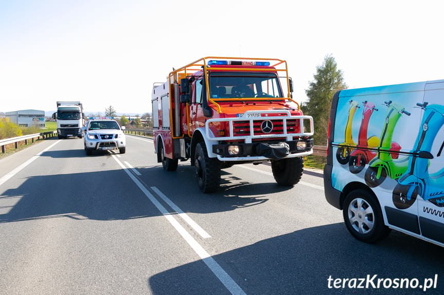 Tragiczny wypadek drogowy na obwodnicy Krosna