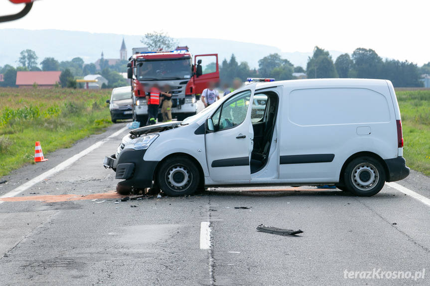 Tragiczny wypadek drogowy w Zarszynie