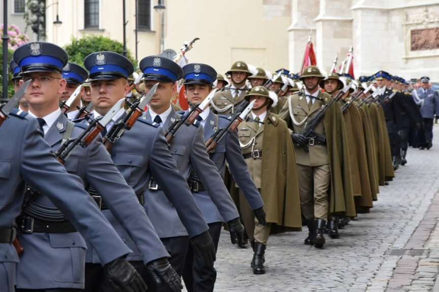 Wojewódzkie obchody Święta Policji w Przemyślu