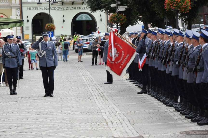 Wojewódzkie obchody Święta Policji w Przemyślu