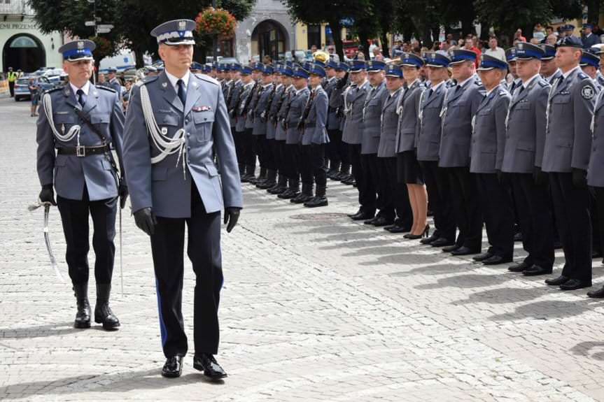 Wojewódzkie obchody Święta Policji w Przemyślu