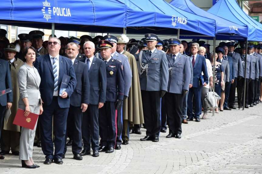 Wojewódzkie obchody Święta Policji w Przemyślu