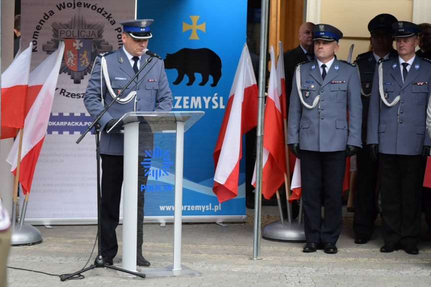 Wojewódzkie obchody Święta Policji w Przemyślu