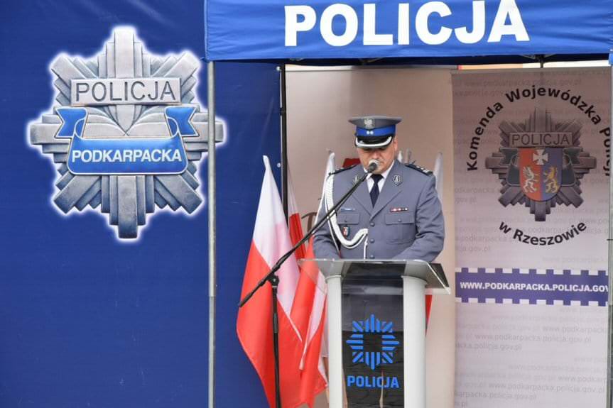 Wojewódzkie obchody Święta Policji w Przemyślu