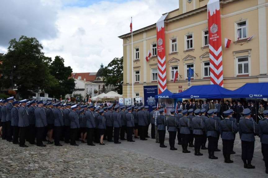 Wojewódzkie obchody Święta Policji w Przemyślu