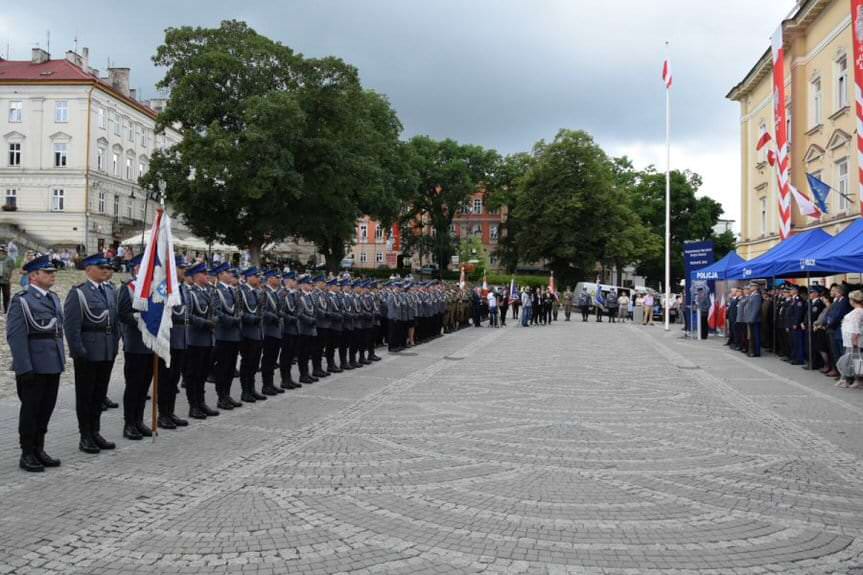 Wojewódzkie obchody Święta Policji w Przemyślu