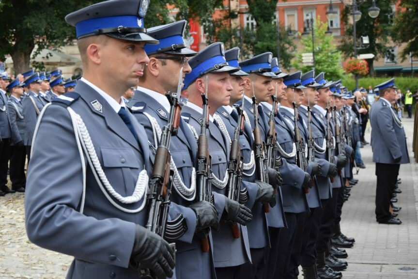 Wojewódzkie obchody Święta Policji w Przemyślu