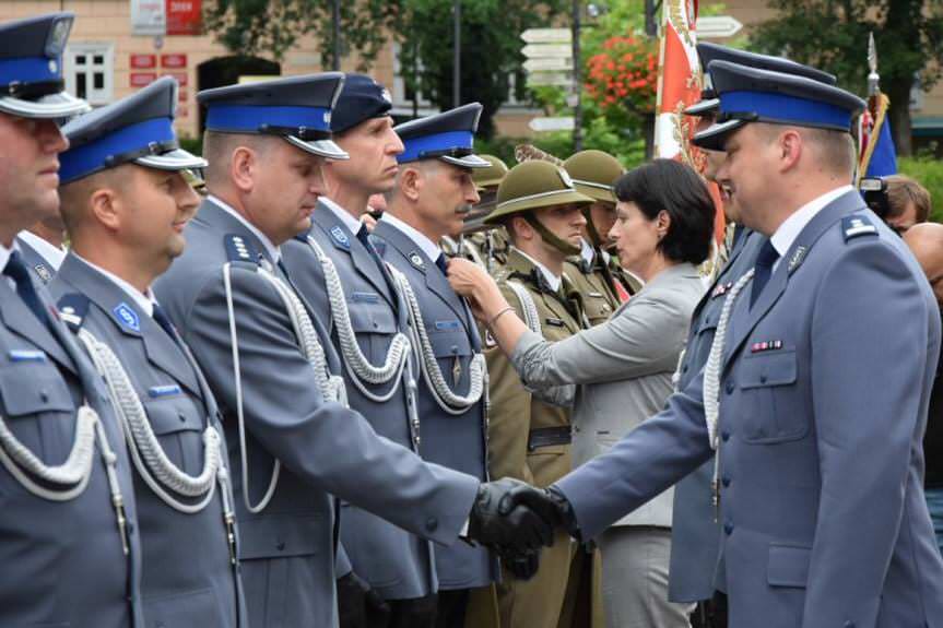 Wojewódzkie obchody Święta Policji w Przemyślu