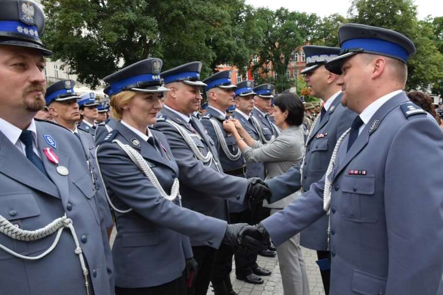 Wojewódzkie obchody Święta Policji w Przemyślu