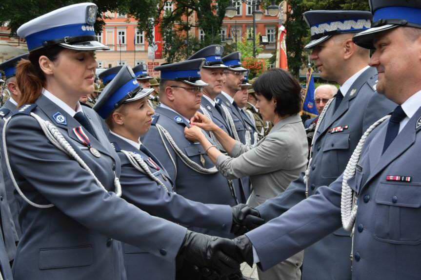 Wojewódzkie obchody Święta Policji w Przemyślu