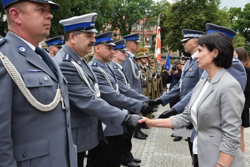 Wojewódzkie obchody Święta Policji w Przemyślu