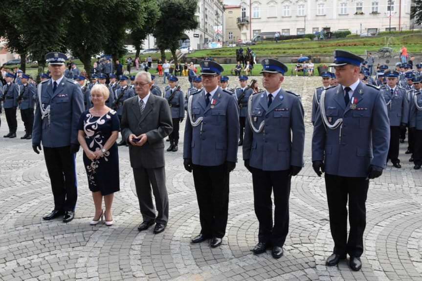 Wojewódzkie obchody Święta Policji w Przemyślu
