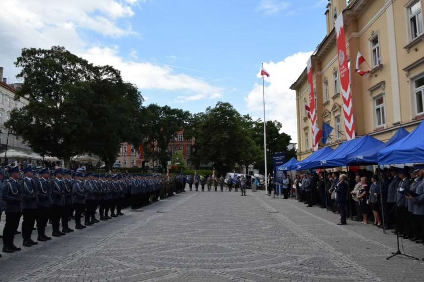 Wojewódzkie obchody Święta Policji w Przemyślu