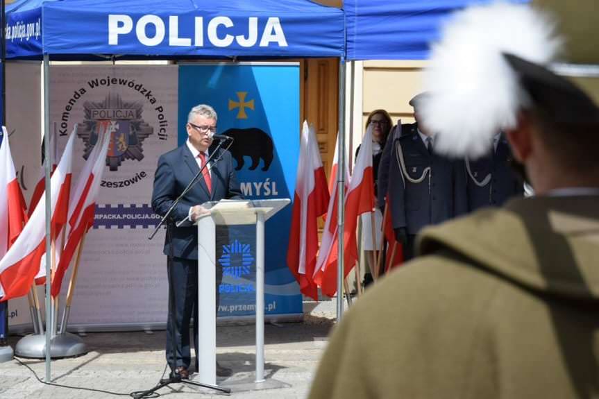 Wojewódzkie obchody Święta Policji w Przemyślu